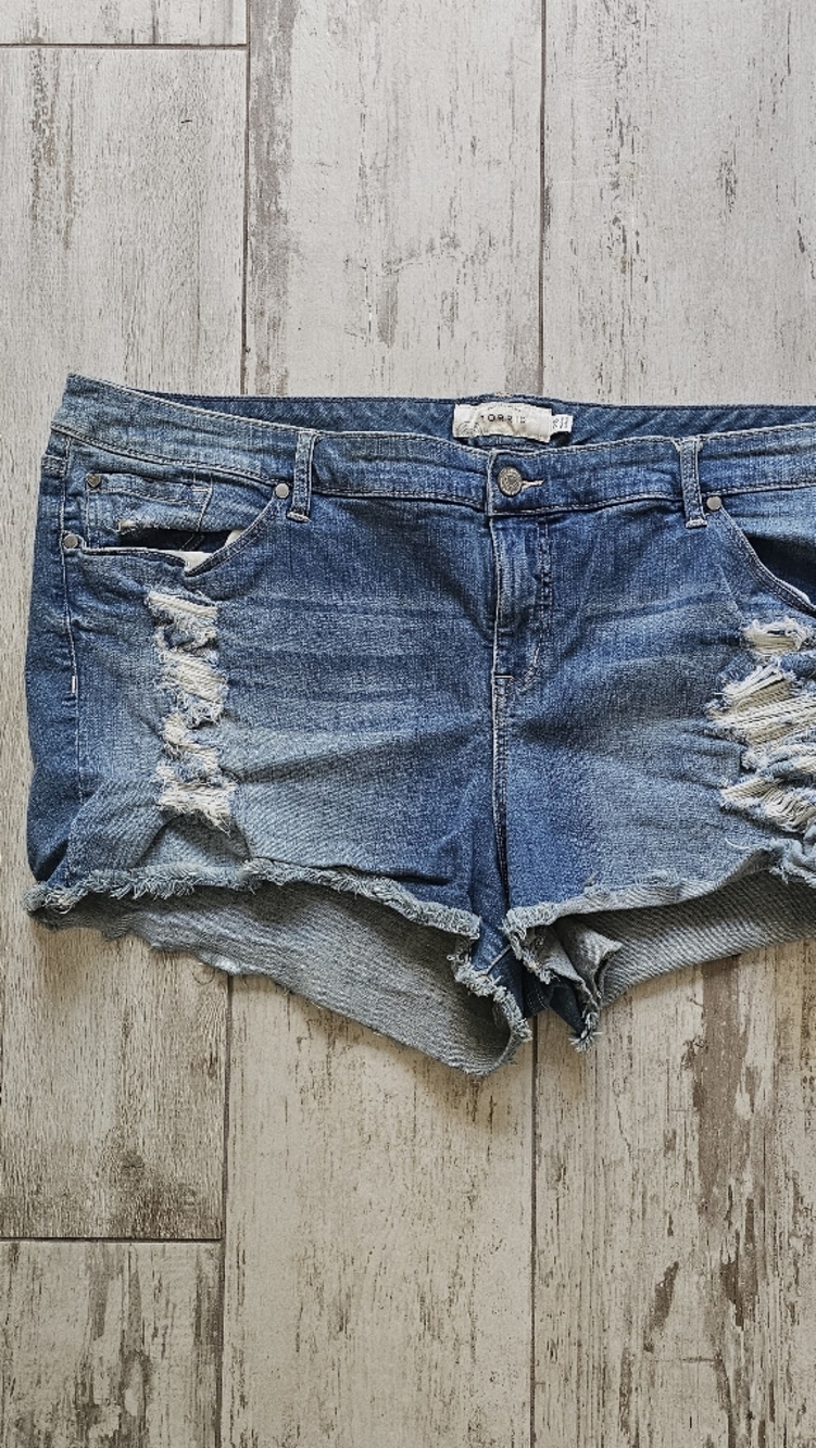Torrid Cut Offs Denim Shorts 26